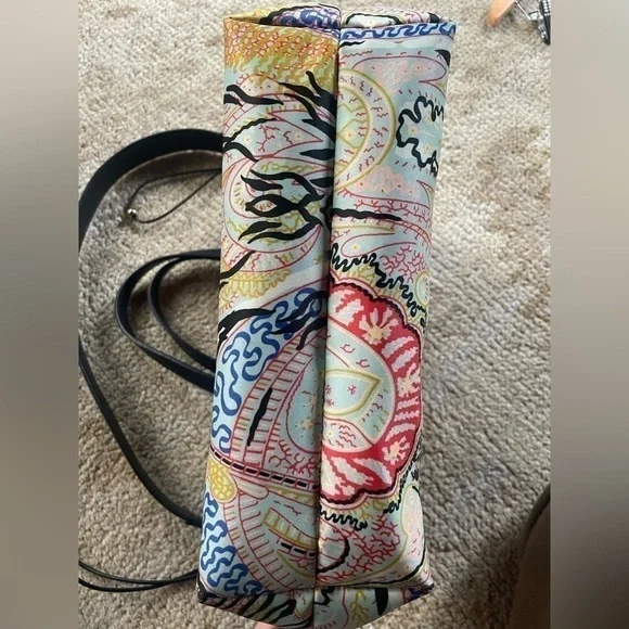 Etro Satin Paisley Handbag - Picture 12 of 12